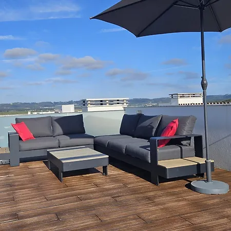 Silvercoast Concha Baia With Private Heated Pool And Seaview Rooftop Lounge Salir de Porto